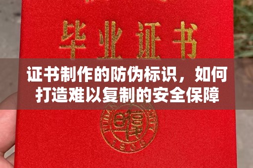 云霄证书制作的防伪标识，如何打造难以复制的安全保障