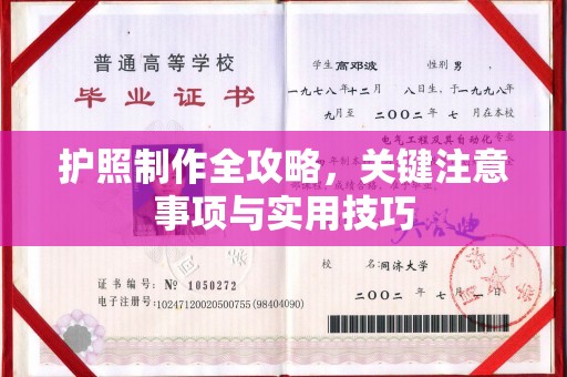 天等护照制作全攻略，关键注意事项与实用技巧